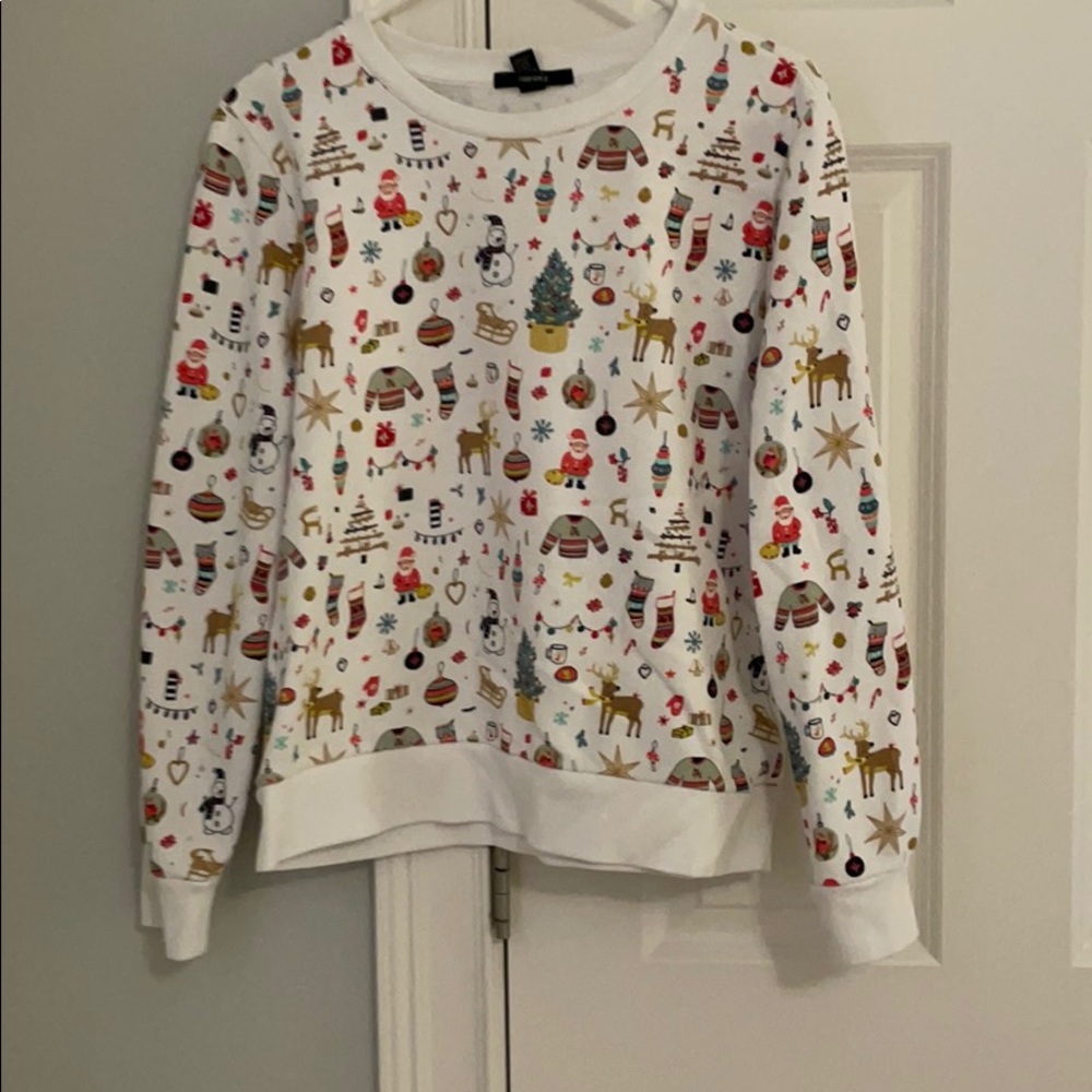 Super cute Christmas sweatshirt.